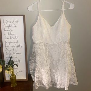 Forever 21 White Lace Dress
